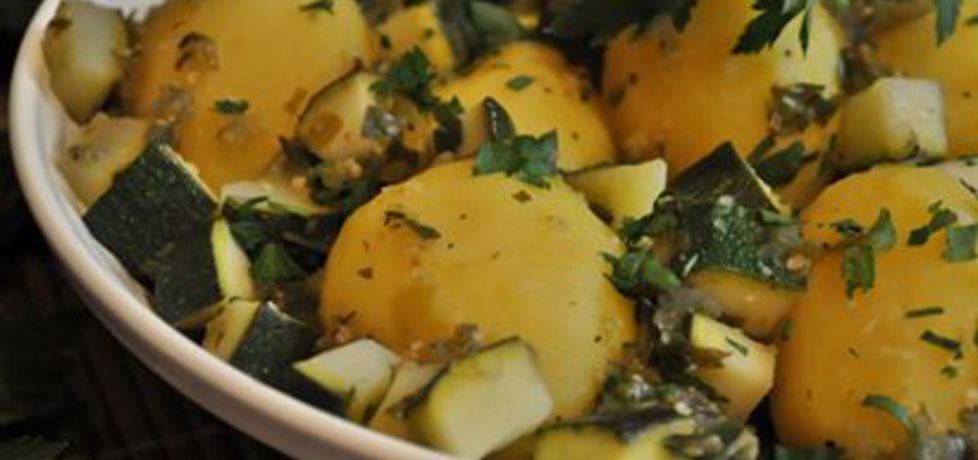 Ziemniaki w zielonym sosie (autor: grumko)