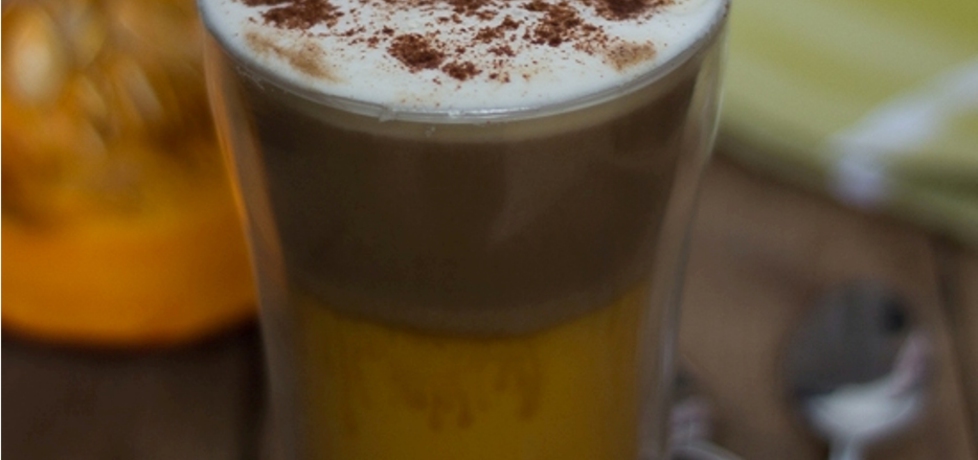 Pomarańczowa latte (autor: bernadettap)