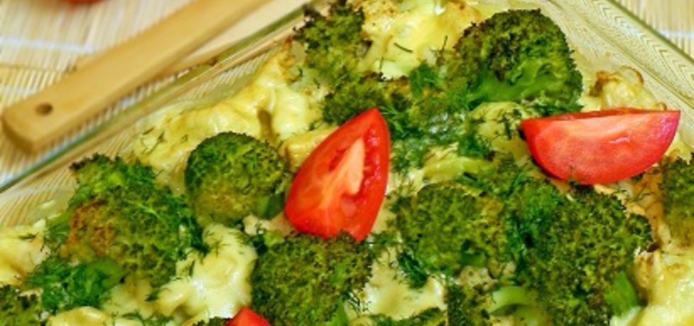 Zapiekanka z kurczakiem curry, brokułem i serem (autor: lucja ...