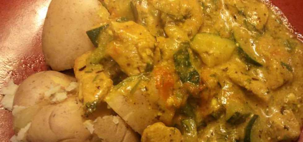Chłopska potrawka curry z kurczaka (autor: aisoglam ...