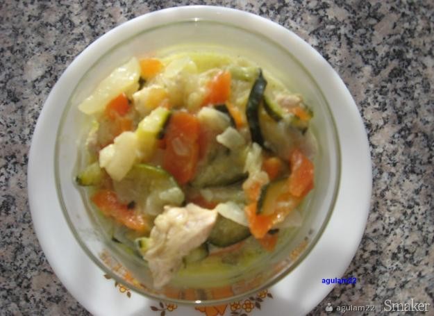 Potrawka z indyka z warzywami