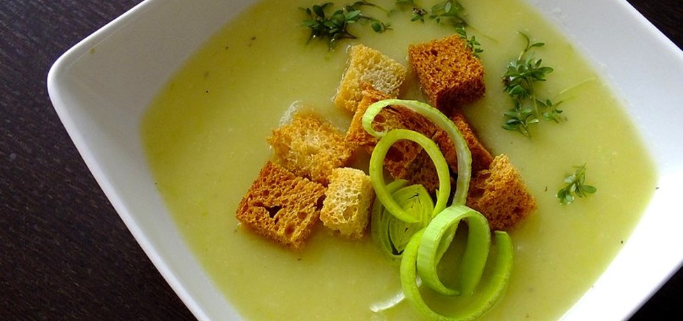 Kremowa zupa z selera i pora (autor: mysiunia)