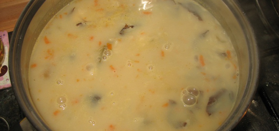 Zupa grzybowa z ryżem (autor: berys18)