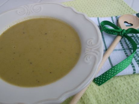Brokułowo groszkowa zupa  krem przepis