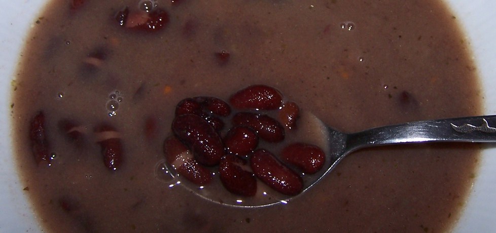Zupa z czerwonej fasolki (autor: malinka)