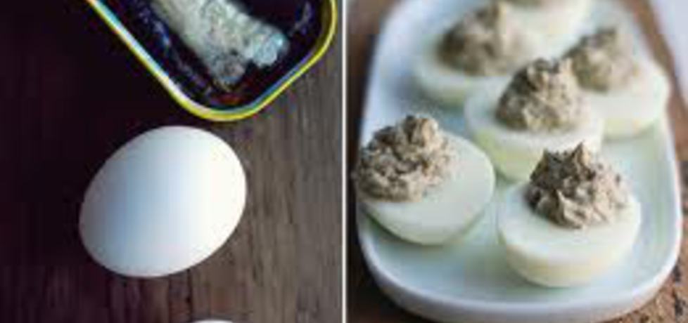Jaja faszerowane sardynkami (autor: parysek10)
