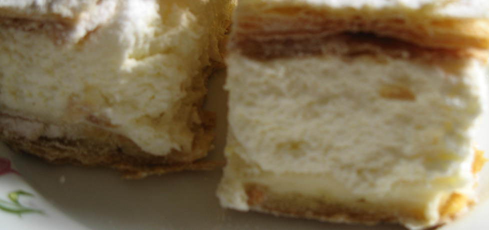 Ciasto francuskie z budyniem (autor: plocia)