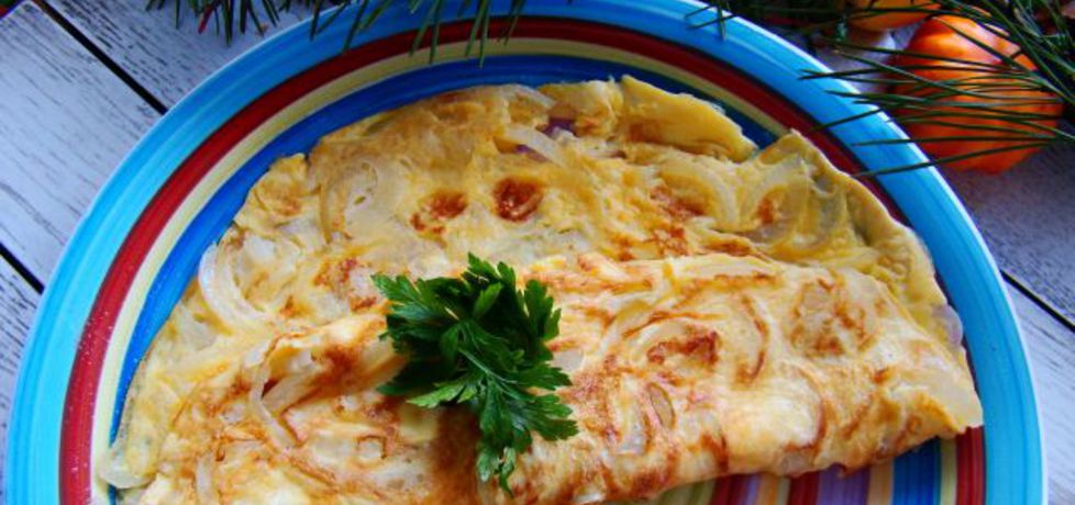 Cebulowy omlet . (autor: iwa643)