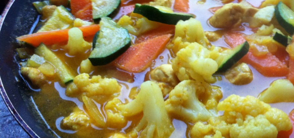 Kurczak curry z kalafiorem (autor: agnieszka189)