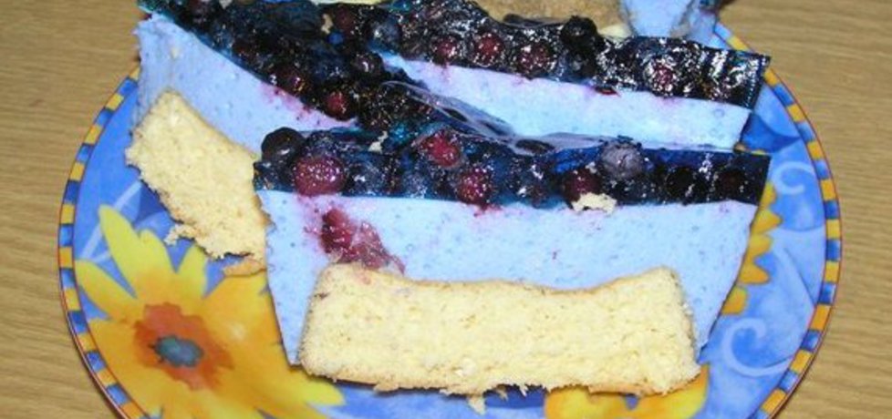 Smerfne ciasto (autor: magdalenamadija)