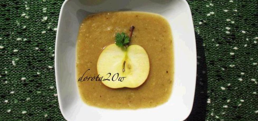 Zupa z jabłek i pasternaku z imbirem (autor: dorota20w ...
