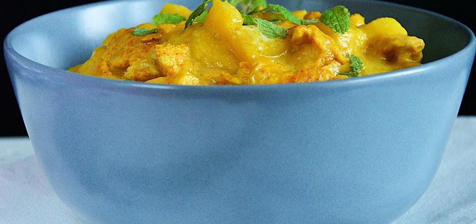 Kurczak w sosie curry z mango (autor: slodkieniebo ...