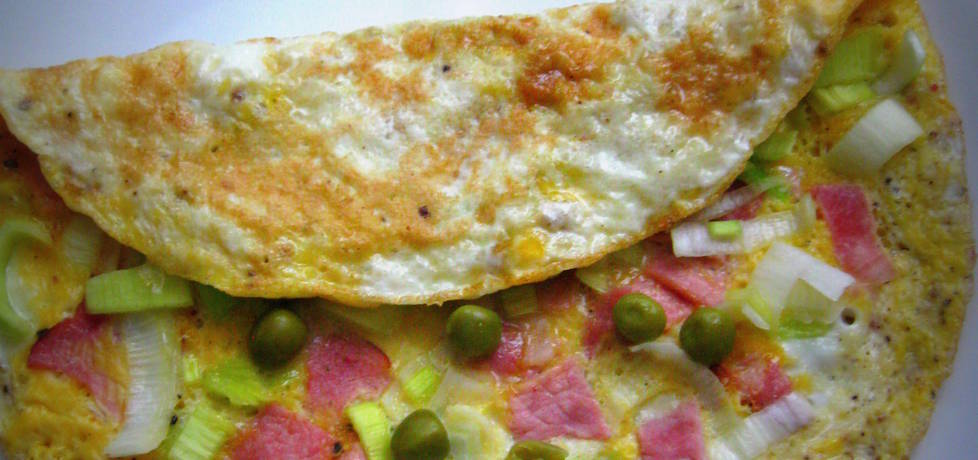 Omlet z zielonym groszkiem (autor: pyszota)