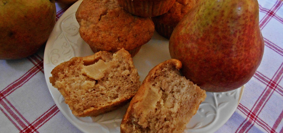 Cynamonowe muffinki z gruszkami (autor: beatris)