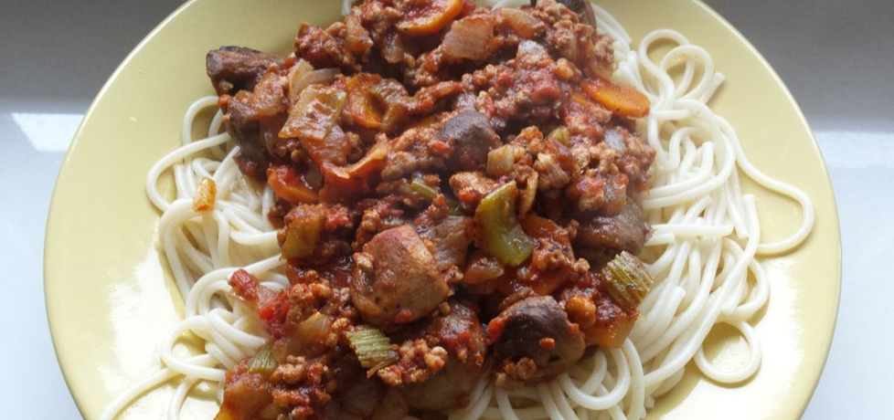 Spaghetti z selerem naciowym i marchwią (autor: olkaaa ...