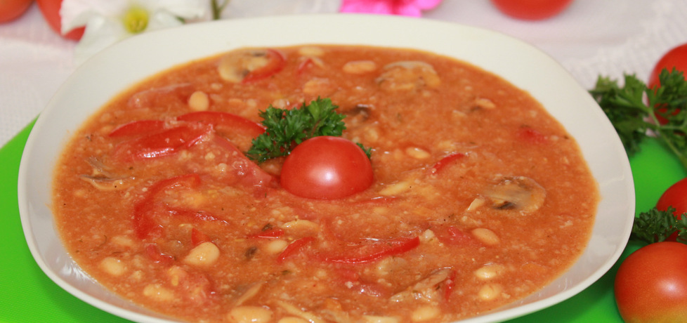 Pikantna zupa z mięsem mielonym i pieczarkami (autor: iskierka.ag ...