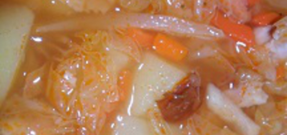 Zupa kapuściana z nutką papryki (autor: motorek)