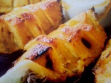 Przepis  ananas z lukrem o smaku imbirowym przepis