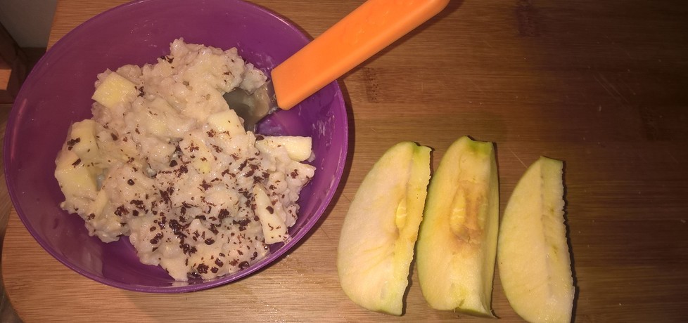 Śniadaniowy brązowy ryż podwójnie jabłkowy (autor: kikiriki ...