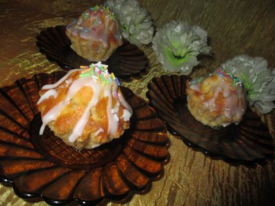 Mini muffinki z lukrem