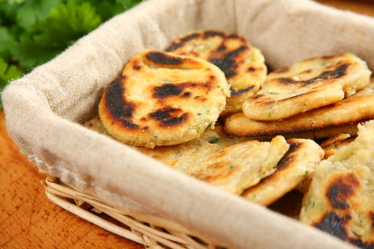 Indyjski płaski chleb – parathas