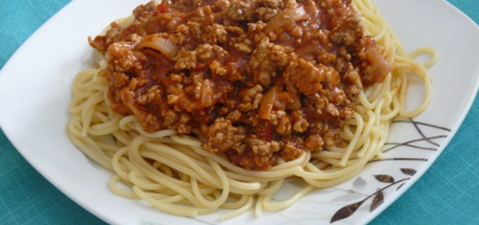 Spaghetti bolognese (autor: moniwwo)