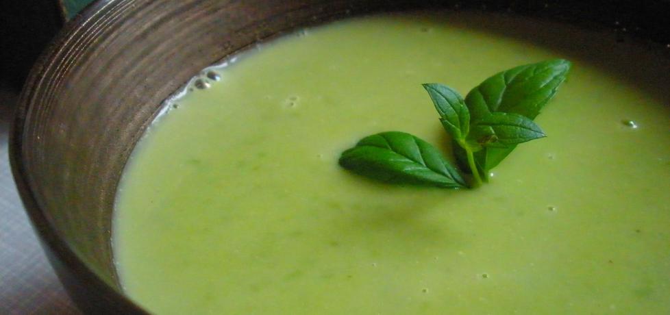 Zupa krem z zielonego groszku z mascarpone (autor: cukiereczek13 ...