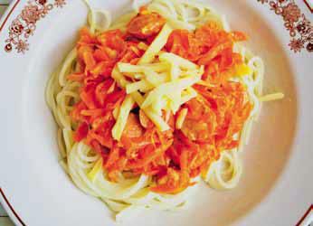 Spaghetti marchewkowe