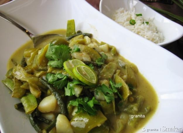 Tajskie zielone curry