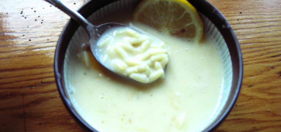 Zupa cytrynowo-jajeczna (autor: rudamonia81)