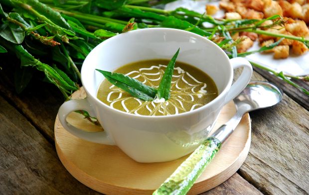 Przepis  zupa- krem szczawiowo- ziemniaczany przepis