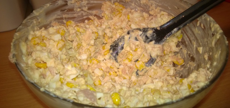 Pasta jajko kukurydza i tuńczyk (autor: asiczekz)