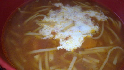 Zupa pomidorowa z własnego przecieru