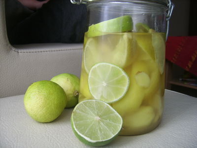 Aromatyczna imbirówka z miodem cytryną i limonką ...