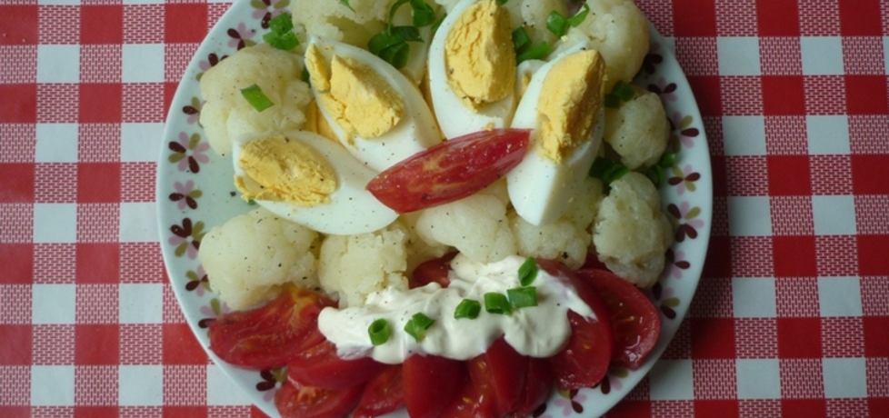 Sałatka z kalafiora i pomidorów (autor: ikrakowianka ...