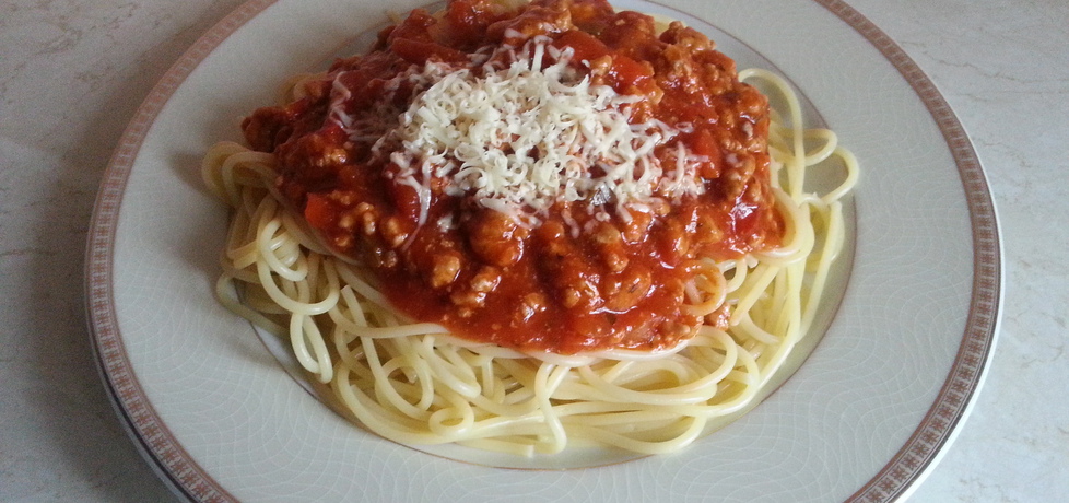 Spaghetti z sosem słodko kwaśnym (autor: bertpvd ...