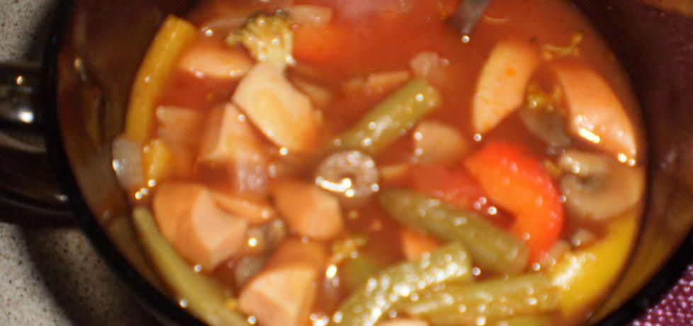Zupa warzywna z parówką (autor: anja3107)