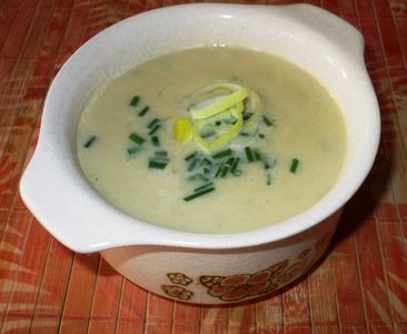 Zupa krem z pora i cebuli