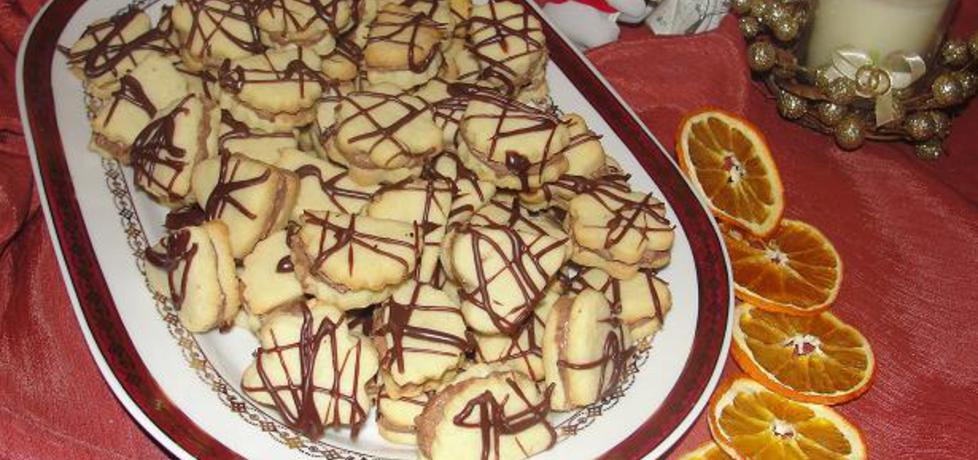 Ciasteczka z kremem marcepanowym (autor: alaaa ...
