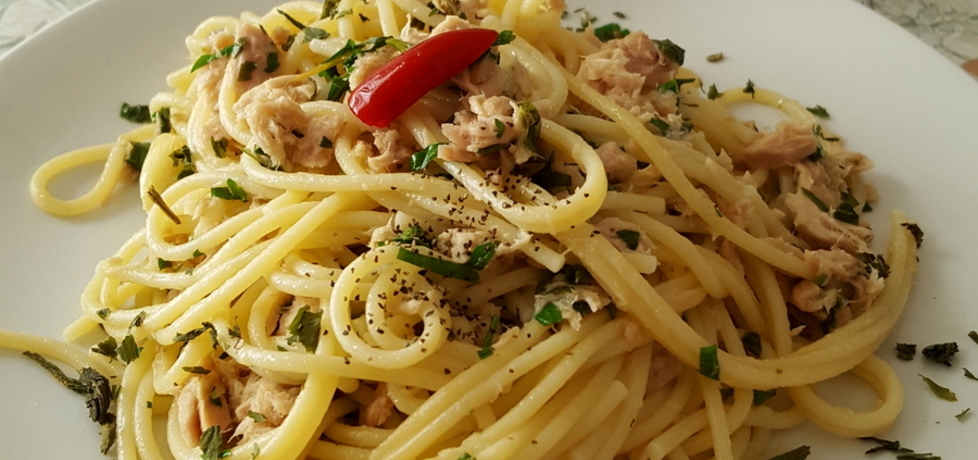 Spaghetti z tuńczykiem (autor: cris04)