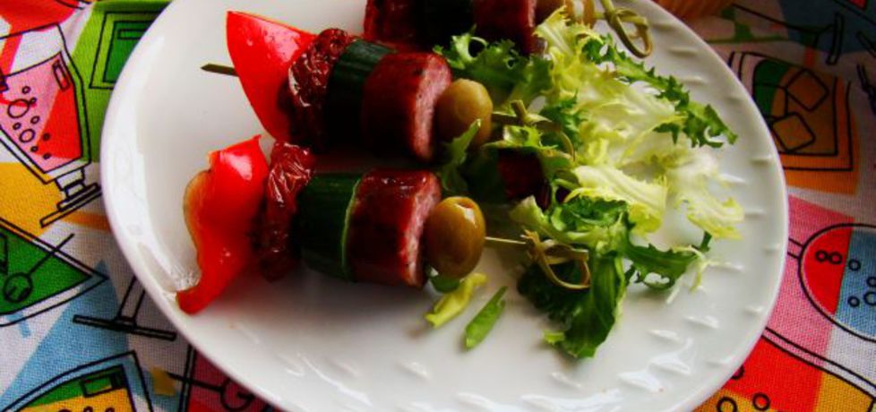 Grillowane szaszłyki z suszonymi pomidorami (autor: iwa643 ...