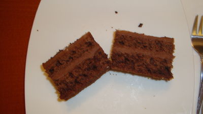 Ciasto podwójnie czekoladowe