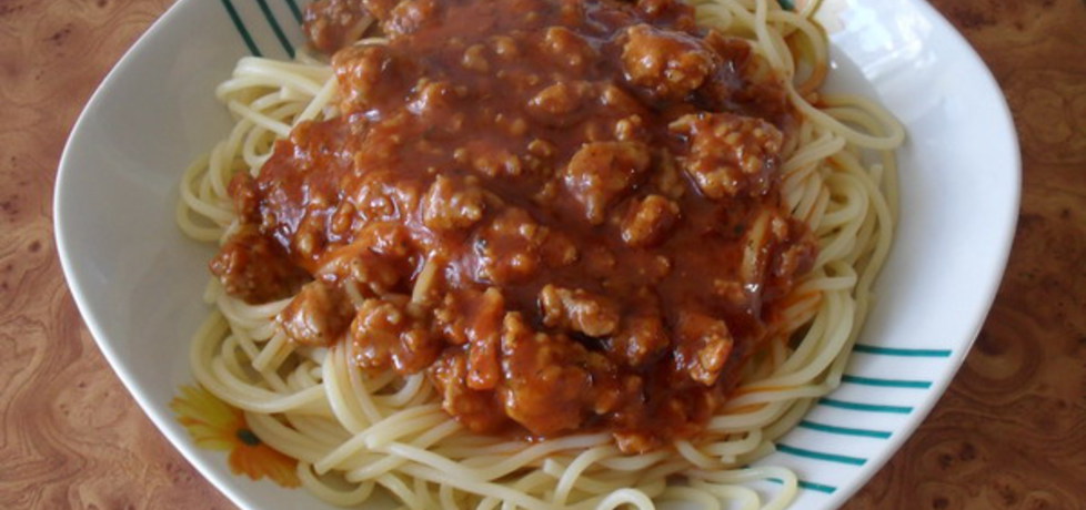 Szybkie spaghetti. (autor: izabelabella81)