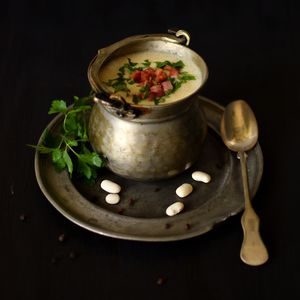 Zupa krem z fasoli