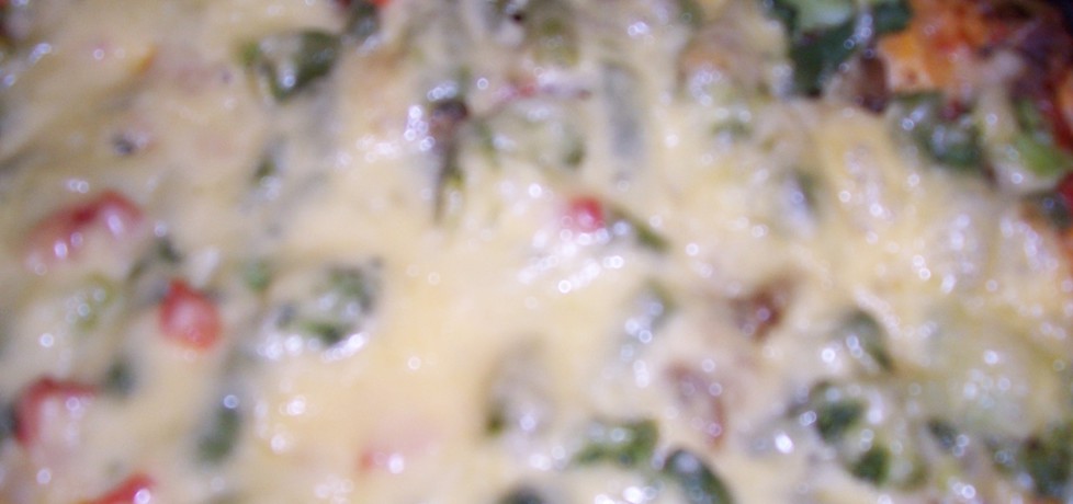 Pizza z brokułami i fasolką zieloną (autor: mamusia1 ...