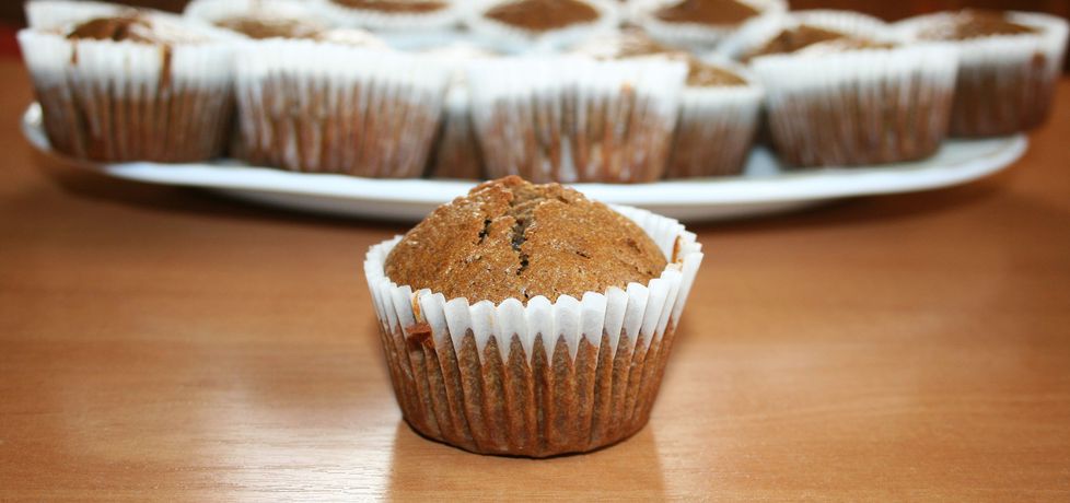Kawowe muffiny z chałwą (autor: mzap88)