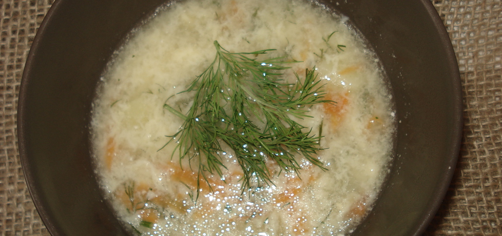 Zupa koperkowa z lanym ciastem (autor: norweska20 ...
