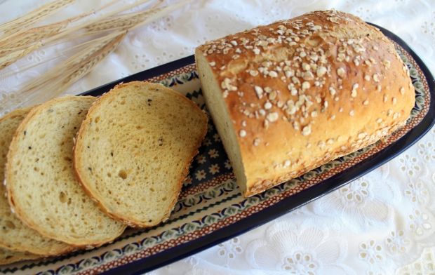 Przepis  chleb pszenno  żytni z czarnuszką przepis