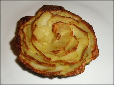 Róża z ziemniaka