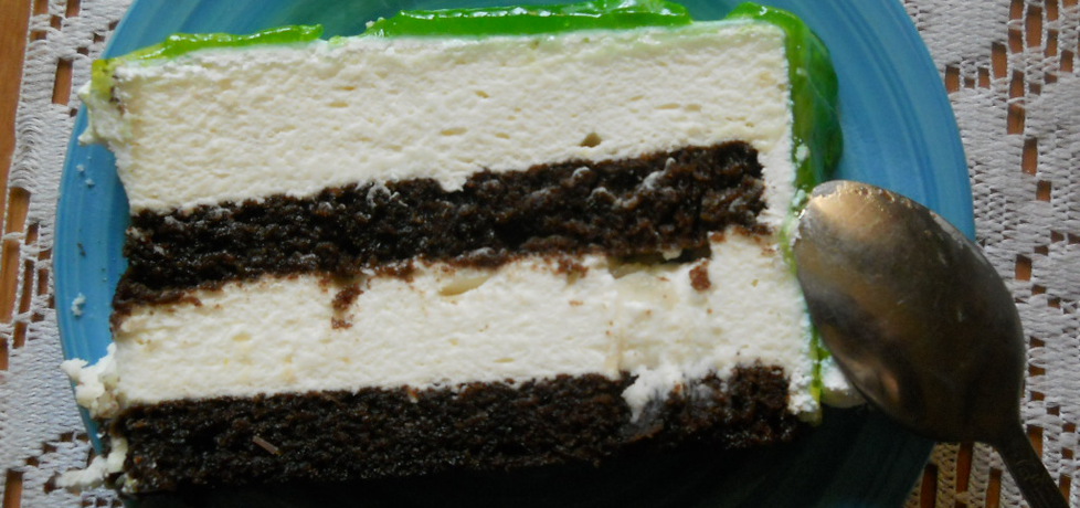 Tort czekoladowo śmietanowy z galaretką (autor: maryska ...